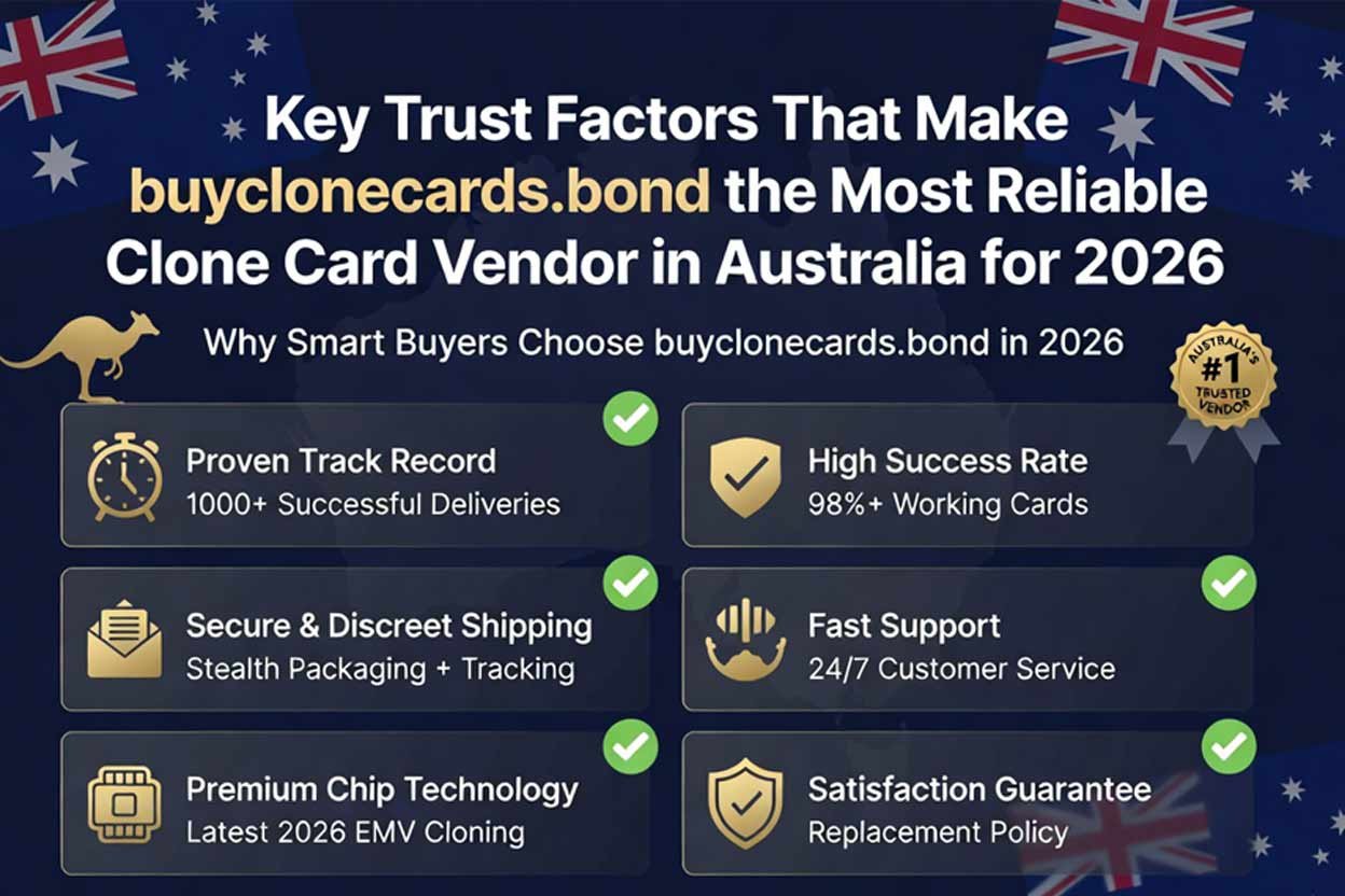  Key trust factors that make buyclonecards.bond the most reliable clone card vendor in Australia for 2026.